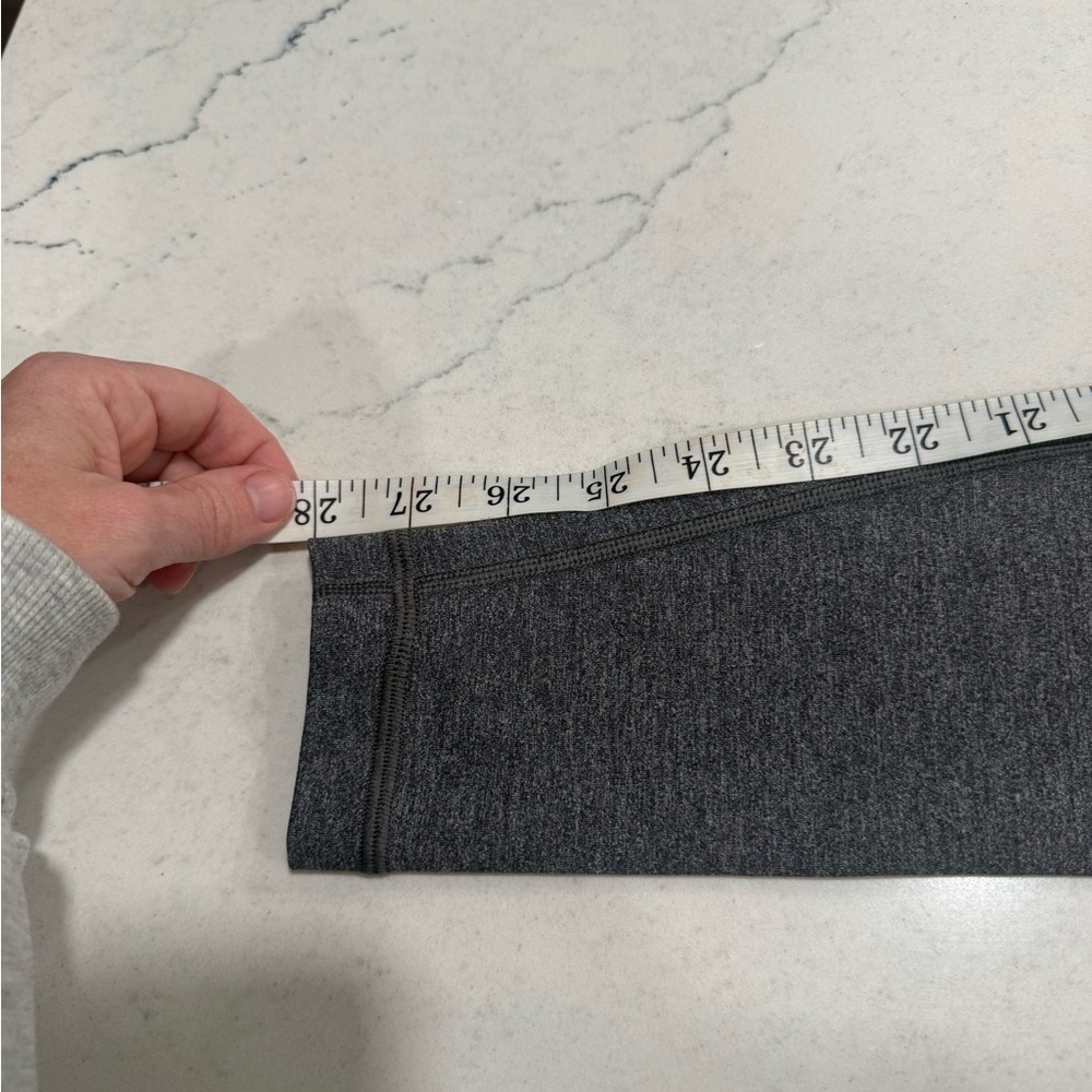 Lululemon Gray Leggings Size 2 - Picture 3 of 6